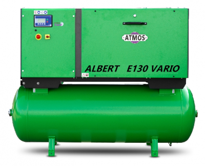 Kompresor śrubowy ATMOS Albert E130 500 Vario (z falownikiem) 15 kW